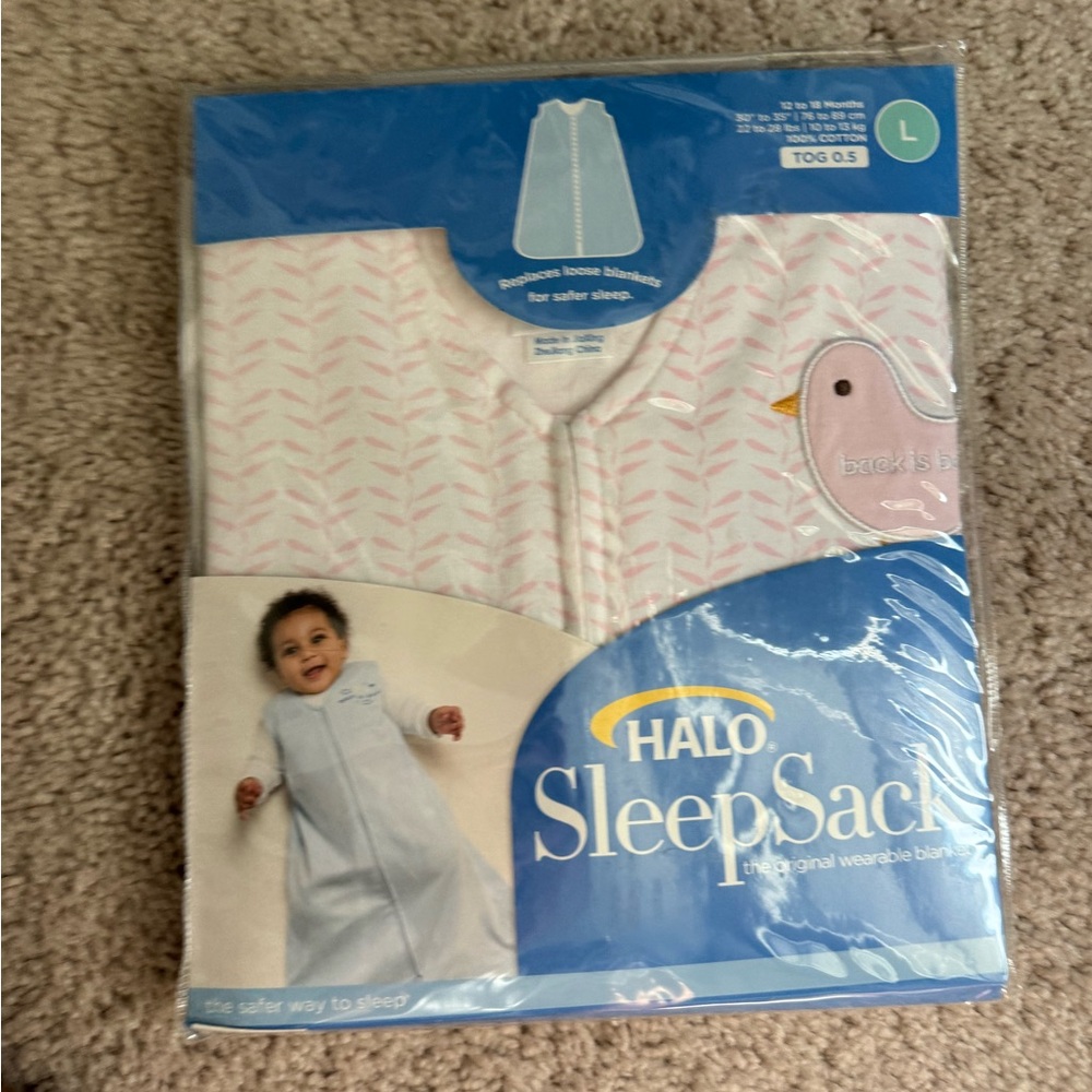 Halo SleepSack Size Large 0.5 tog